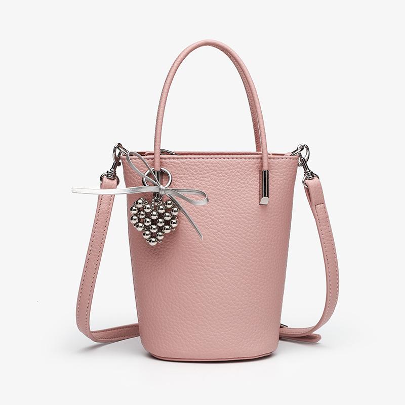 Light Luxury Niche Exquisite High End Small Handbag for Women's New Versatile Large Capacity Bucket Bag Crossbody Bag Summer