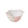 Factory Direct Lelyi Ins Cartoon Cute Girlish Ceramic Bowl High-value Fresh-style Cereal Bowl