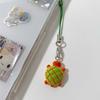 Hot Turtle Phone Charms Pendant Cute Anime Keychain Cases For iPhone 12 CCD Camera Airpods Earphones Cool Kawaii Accessories