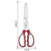 Stainless Steel Fishing Scissors Multifunctional Fishing Line Cutters Anti-slip Fishing Shears