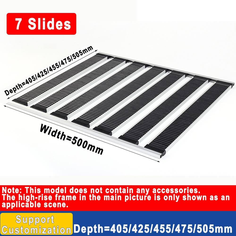 

Supermarket Refrigerator Beverage Display Rack, Store Drink Bottle Glides, Smart Display Shelf Freezer Gravity Feed Roller Shelf Depth405mm