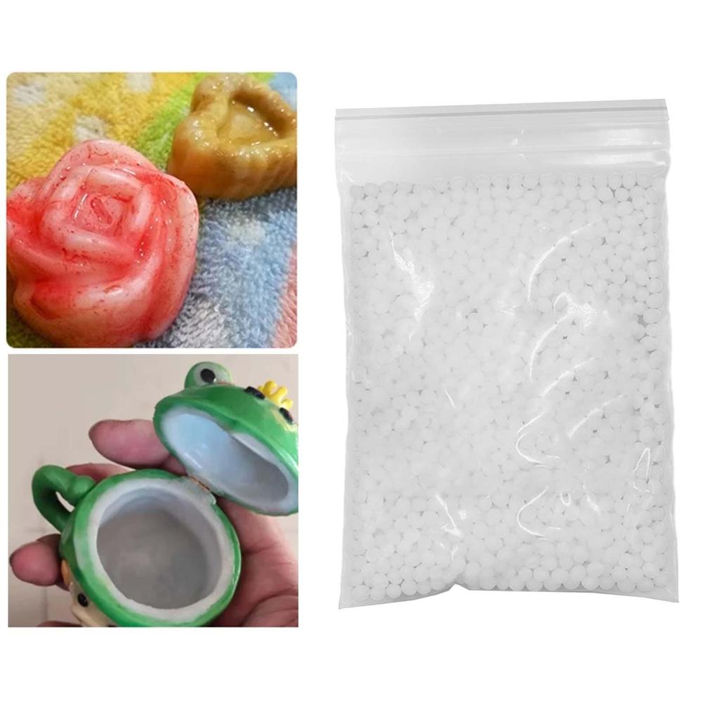 Thermoplastic Beads Polymorph Pellets Meltable Resin Melting Pellets Moldable Beads for Creative Activity Cosplay Accessories
