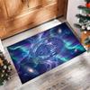 Manchester City Printed Flannel Area Rug Non Slip Soft Polyester Floor Carpet Indoor Decor Mat for Bedroom Living Room Sofa