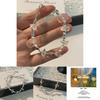 Luxurious Crystal Shard Bracelet For Women Unique Glass Bead Jewelry