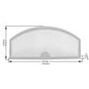 Dryer Filter Dryer Lint Filter Dryer Lint Trap Replacement Plastic Texture Dryer Accessory for Various Dryer Models