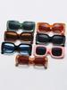 Classic Rectangle Sun Glasses Glasses Rectangular Spectacle Frame Frame Sunglass Women/Men Designer Style Style Eyeglasses Ladies Shades Lentes De