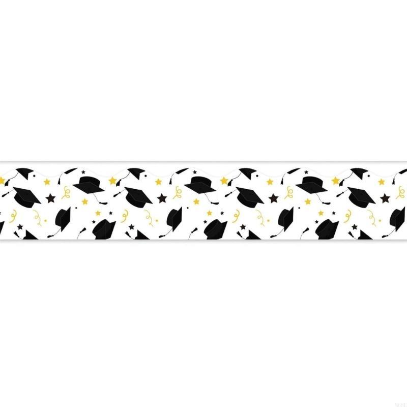 

Bulletin Board Borders 18M for Creative Projects in Classrooms Offices and Home Space Notice Board Decoration M68E