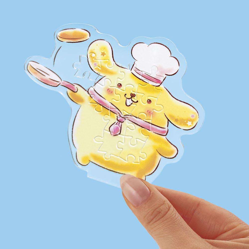 Puzzle X Acrylic Beverly Acrylic Stand Pop Pompompurin Pancake [Jigsaw Stand] 37-piece SP-043