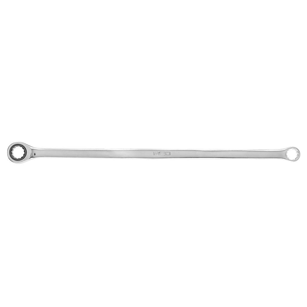 Double-ended ratchet ring wrench, long 13 mm