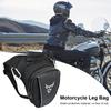 Motorcycle Drop Leg Bag Multi-Purpose Waterproof Thigh Pack With Earphone Cable Reserved Hole For Outdoor Hiking Cycling