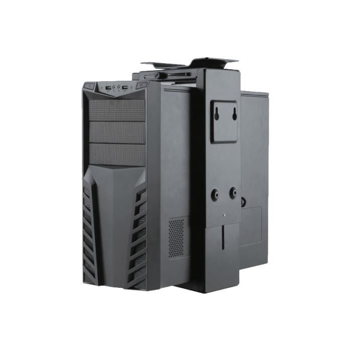 Support D'unité Centrale - NEWSTAR - NM-CPU100BLACK - Noir - 30-53 Cm - 10 Kg Max