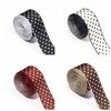 Dekorativa prickiga tryckta prickiga band Polyester 40 mm bredd DIY-band 3 yards tryckta band DIY