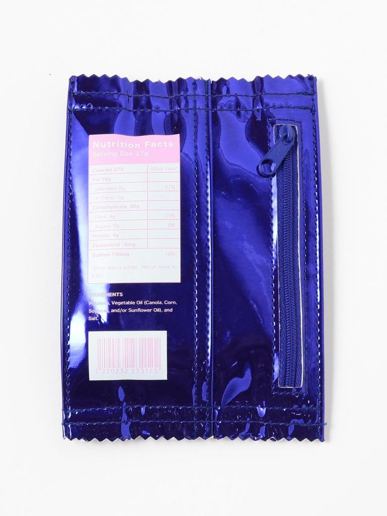 Ray BEAMS/Pouch Accommode X Ray BEAMS Exclusive Potato Chip Pouch, Women's, Blue, One Size