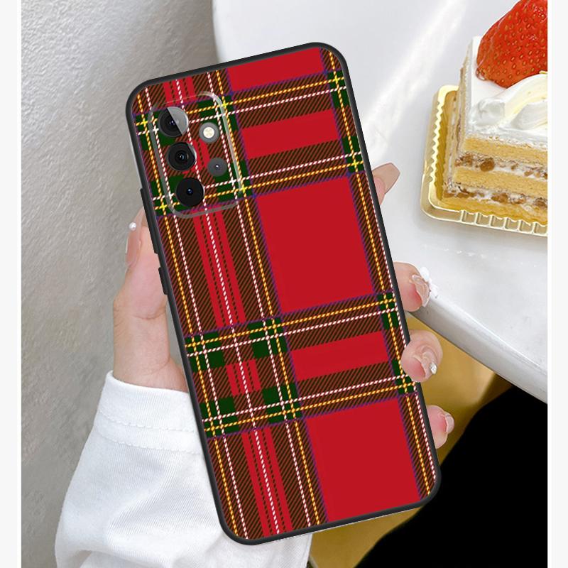 Clan Stewart Tartan Karo Muster Hülle Für Samsung Galaxy A52 A32 A12 A14 A34 A54 A51 A71 A53 A33 A13 A15 A25 A35 A55 Hülle