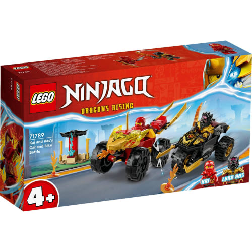 LEGO Ninjago Kai and Raz Speed Chase Toy Toy Present Birthday Block Educational Christmas Boys Girls Children 4 Years Old 5 Years Old 6 Years Old Batt