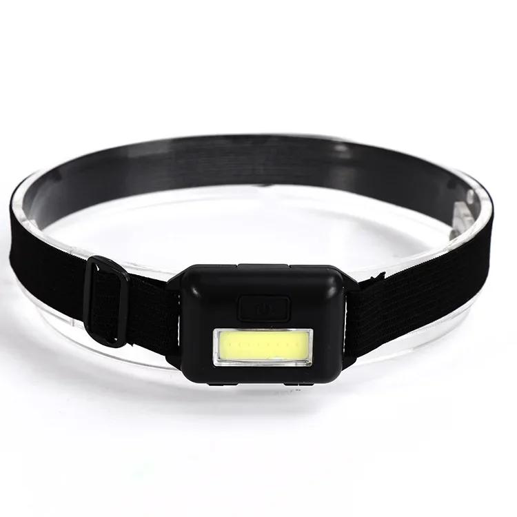 Mini COB Headlight LED Headtorch Waterproof Headlamp Head Flashlight Torch Lanterna For Outdoor Work Camping Fishing Riding