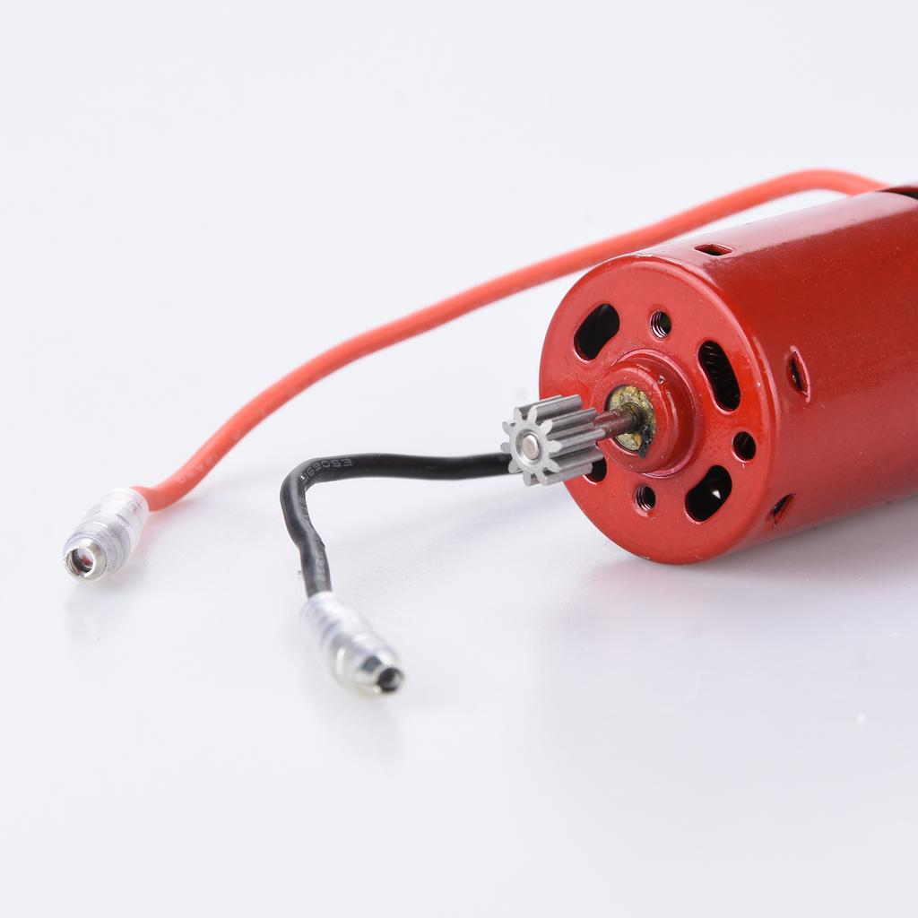 1Pcs 6V-7.2V Motor Vermelho Motor 390 Peças de Reposição Para Modelo de Tanque RC Henglong 1/16 Peças de Upgrade Versão 6.0/7.0