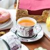 Bone China Kaffeetasse und Untertasse mit Löffel Blumenteetasse Keramik Teetasse Exquisite Teesets für Zuhause Büro