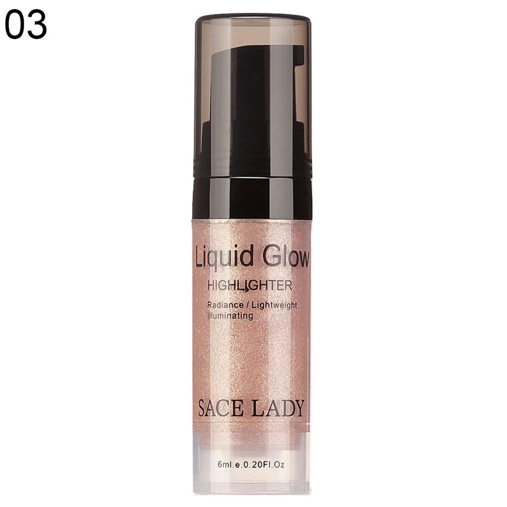 

ALL FASHION MALL MAKEUP SACE LADY Жидкий блеск для век и лица, хайлайтер с 3D-мерцанием, контуринг 03#