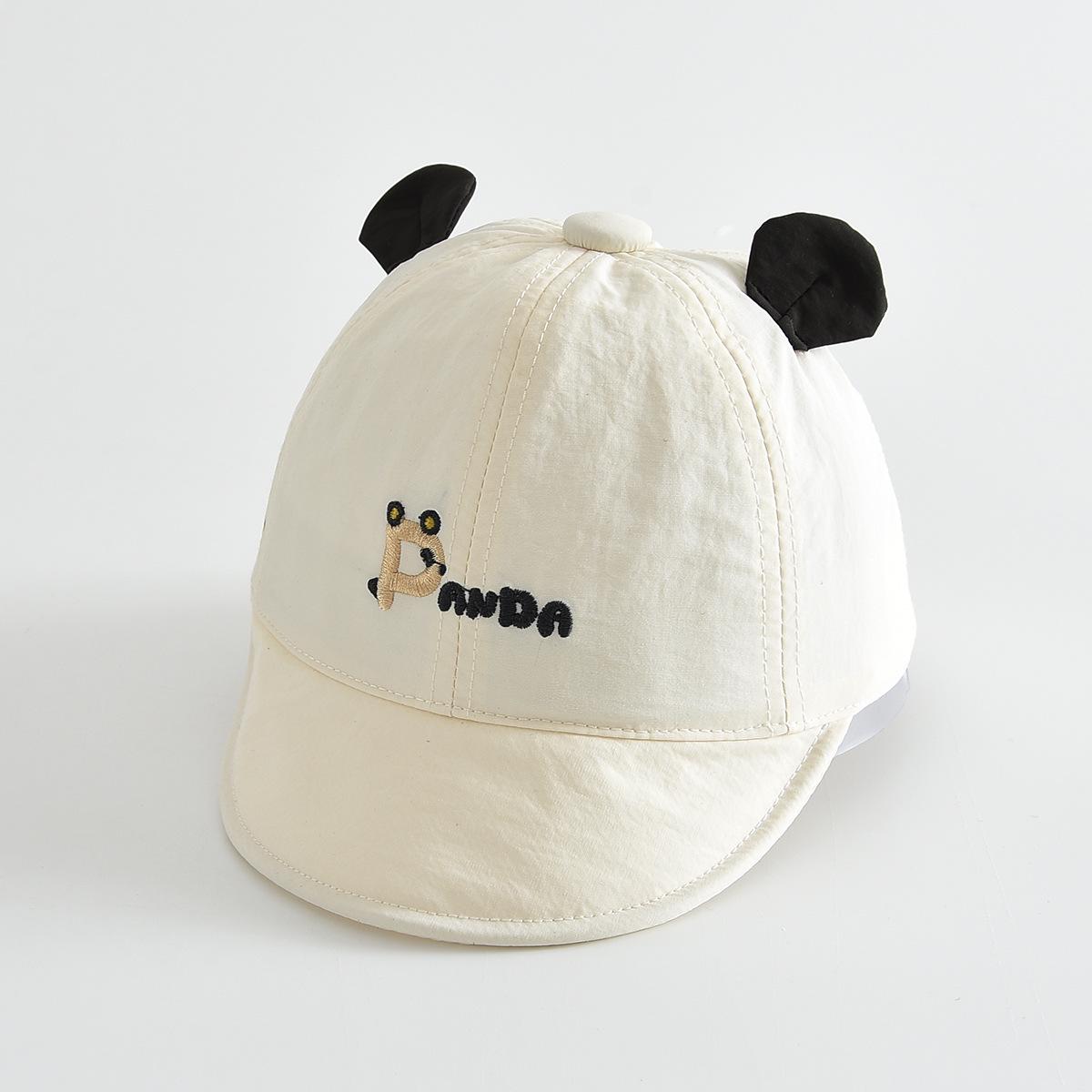 

Adorable 3D Ear Embroidered Baby Baseball Cap – Windproof & Sunproof Outdoor Hat 40-42cm бежевий