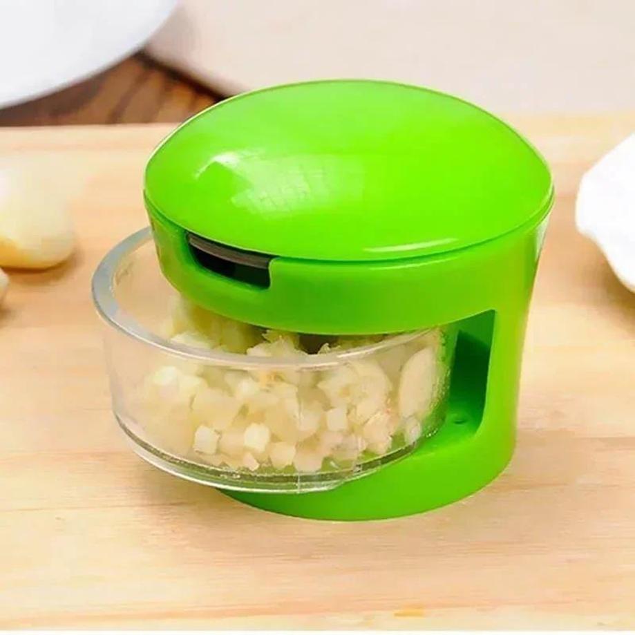 1 Pcs Kitchen Tools Stainless Steel Garlic Press Multi-function Garlics Cutting Cooking Vegetables Garlic Chopper Accessories