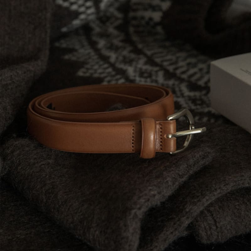 

РЕМЕНЬ ИЗ КОВЬЕЙ КОЖИ SAGEMENT Black_FREE