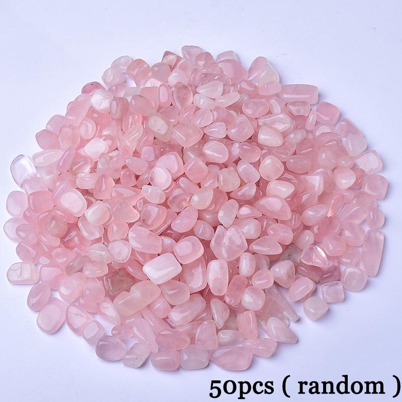 

WTEMPO Vase Filler Stones Kit Decorative Gravels for Vases Pebbles for Outdoor & Indoor Plants Gravel for Fish Tank & Aquarium & Garden & Potted Plant random*9-12mm*100g розовый