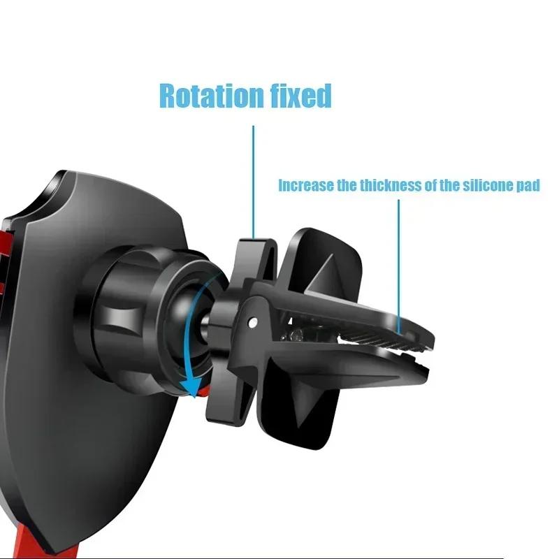 for Mitsubishi Car Phone Holder Air Outlet Clip Gravity Support ASX Lancer Cordia Pajero Outlander Eclipse Galant Mirage L200