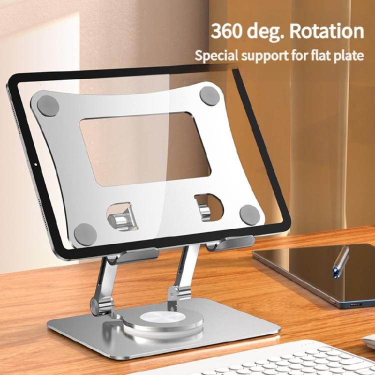 Portable Laptop Stand Foldable Support Base Notebook Stand Bracket 360 Degree Rotatable Laptop Computer Cooling Bracket