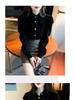 Women's Chic Black Velvet Puff Sleeve Top - Retro Court Style, Designer, Plus Velvet, Perfect for Autumn/Winter