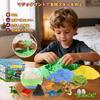 Dinosaur Terrarium Miniature Dinosaur Craft Independent Research Handmade Making Experiment Elementary School Popular Christmas Kids Dinosaur Toy Kit,