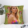 Singer B-Britneyy S-Pearss Pillowcases Retro Trendy Pillow Case For Living Room Sofa Graphic Pillow Cover