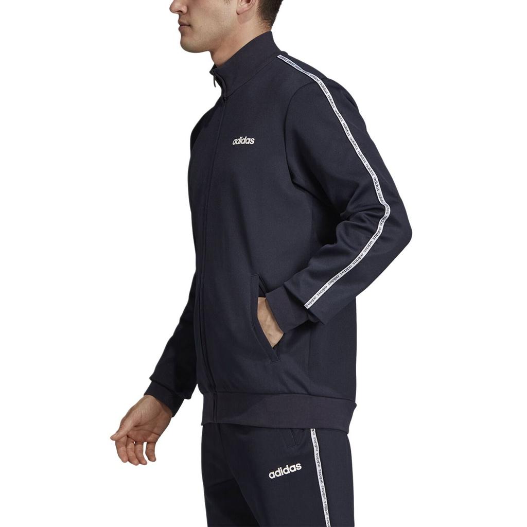 Adidas Jackets Men's Ink Blue Stand Collar Moderate Other EJ9672