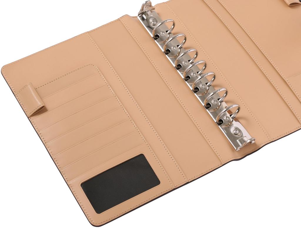 Franklin Planner Cordovan Binder, Classic Size, 28mm, Dark Brown, 66013