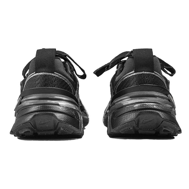 Nike V2K Run Cushioning, Wear Resistant Low Top Running Shoes Unisex Black Silver FD0736-001(Team27-)