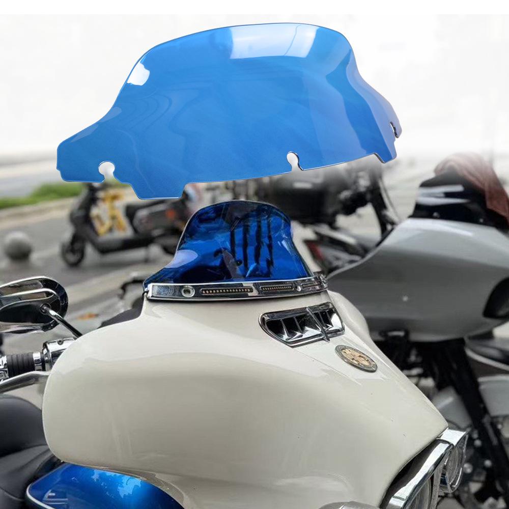 4-inch Windshield for Harley 14-23 Road Glide, 7mm PC, Multiple Colors