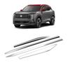 For Nissan Kicks 2025 2026 ABS chrome Side Door Body Molding Line Cover Trim Side Anti-scratch Exterior car Protector Strips