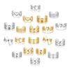 10Pcs Silver/Gold Women Foot Rings Alloy Summer Beach Jewelry Toe Rings Set  Summer Season for Women
