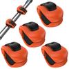 4pcs Non-Slip Adjustable Rack Fishing Rod Clip Fishing Rod Holder Clip Fishing Equipment Fishing Tools For Freshwaters Rods