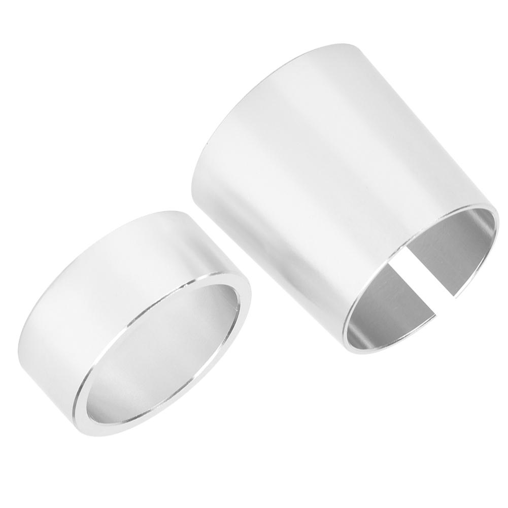 1in Konischer Antriebskupplungs-Wellenadapter-Verbinder Silber Aluminium Langlebiges Zubehör