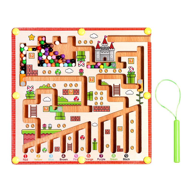 Children's Magnetic Maze Walking Jewelry Treasure Concentration Training Pen