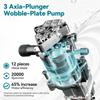 Yofidra High-Pressure Car Washer – Dual Water Intake (Self-Priming + Faucet) + All-in-One 0–180° Nozzle + Rich Foam Spray + 3-Axis Metal Pump