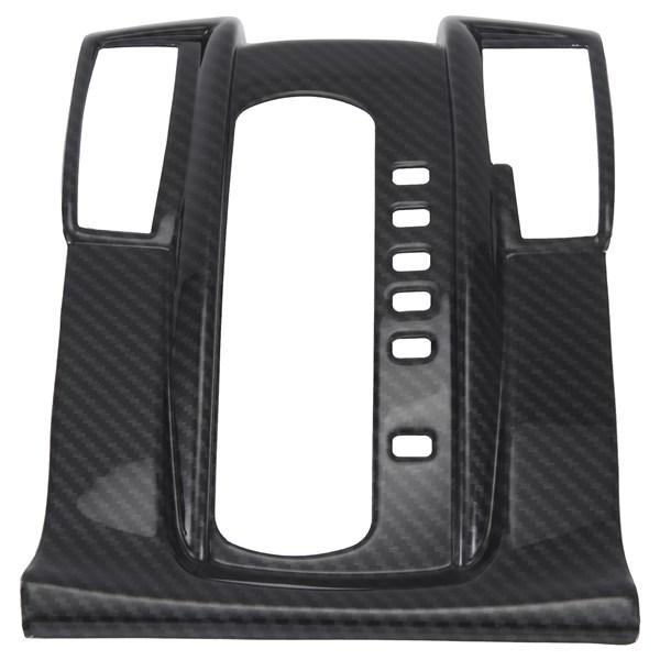 Carbon Fiber ABS Gear Shift Console Cover, 1pc None