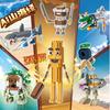 Funny Shark The Classic of Mountains and Seas Creative Building Blocks Action Fiqure Tralalerotralala TungTungTung Sahur Blocks