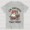 I'm Always Two-Tired Cotton Summer Casual Cool Loose T-Shirt