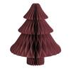Honeycomb Paper Christmas Tree 3D Foldable Accordion Xmas Tree Winter Tabletop