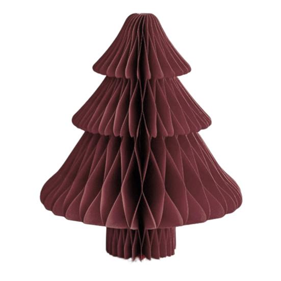 Honeycomb Paper Christmas Tree 3D Foldable Accordion Xmas Tree Winter Tabletop