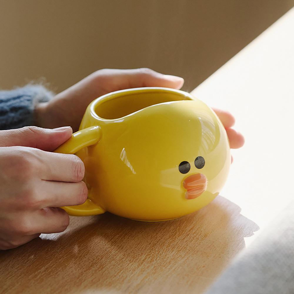 LINE FRIENDS Sally Hug Brown Season 3 3D Mug Cup (440ml)