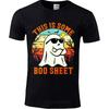 Short Sleeve Shirt Breathable Men Round Neck tshirt Oversized This Is Some Boo Sheet Ghost Sunset Comfort For man Tshirt