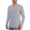 T-shirts de Protection solaire pour hommes, été UPF 50 +, manches longues, Performance, séchage rapide, respirant, randonnée, poisson, résistant aux UV